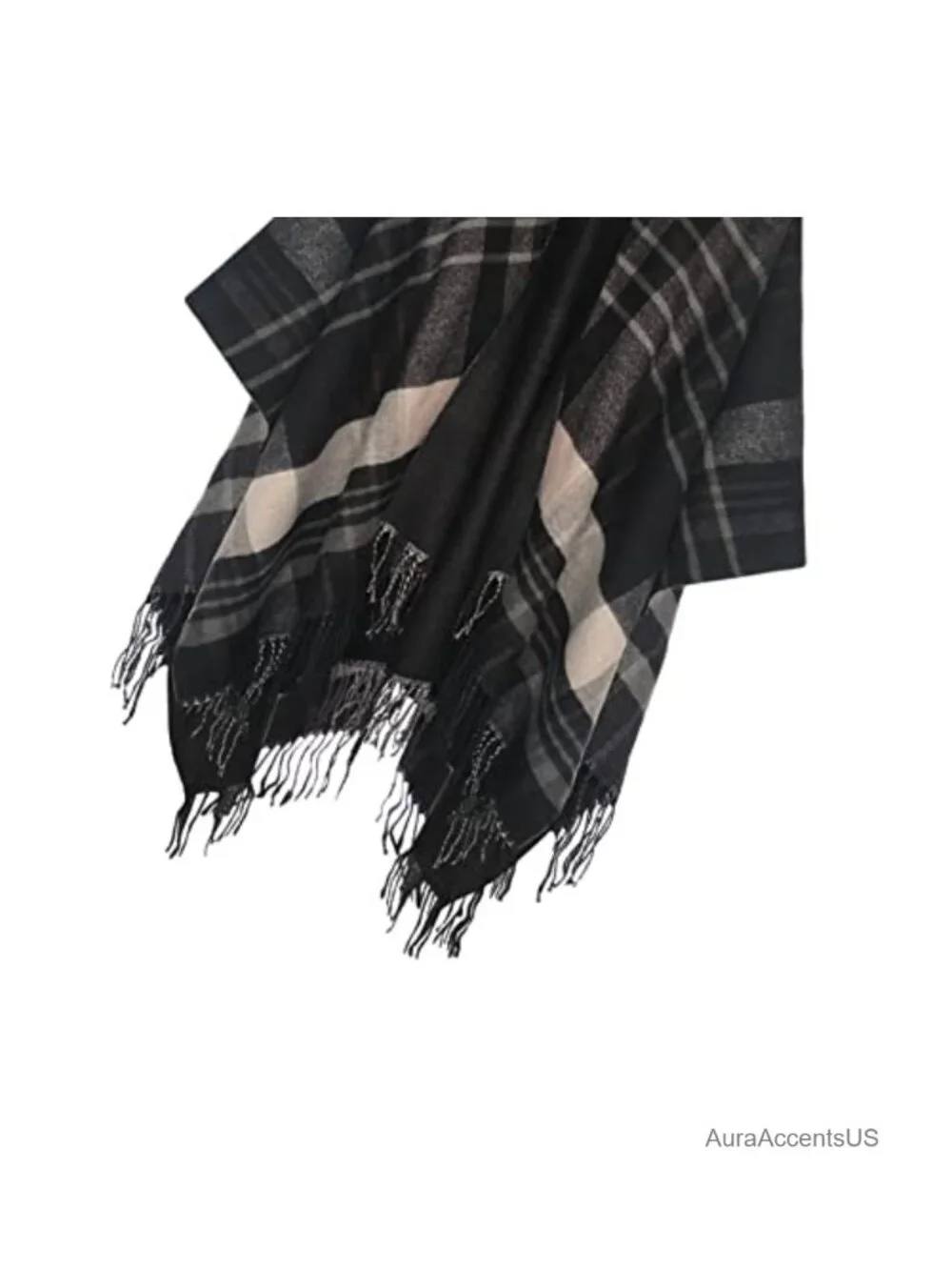 Urban CoCo Women's Winter Poncho Cape Tassel Shawl Wrap Cardigan